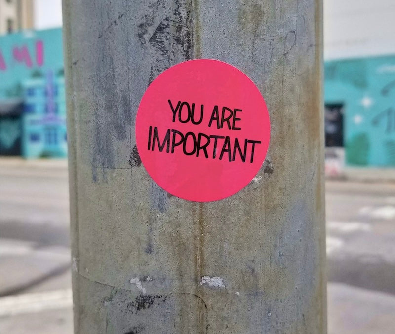 Image you are important - grande