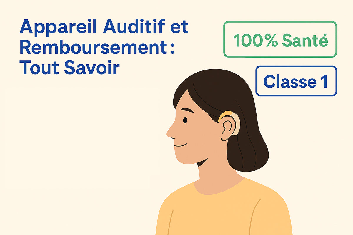 Appareils auditifs et remboursement image article