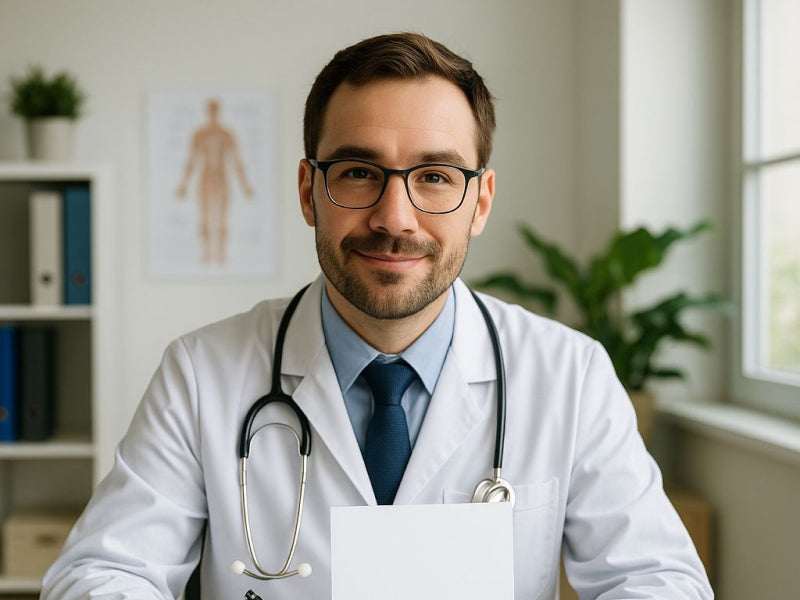 Docteur - main