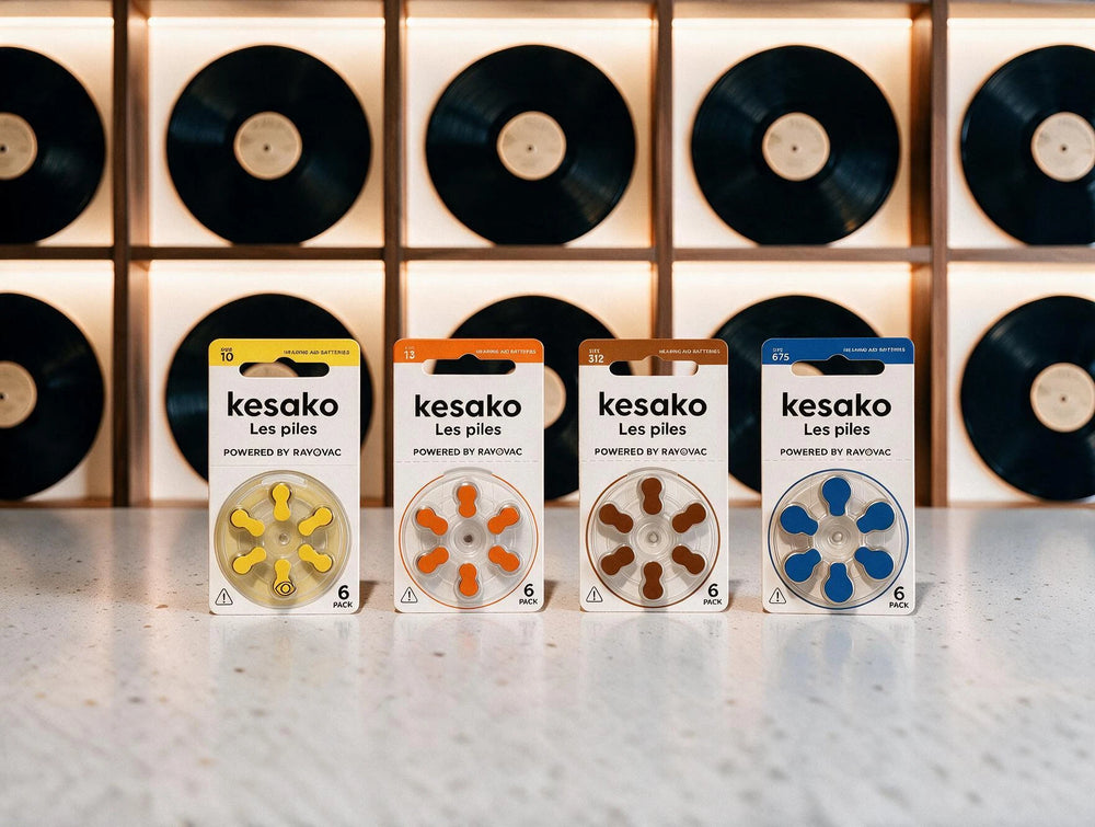Piles pour aides auditives - Kesako